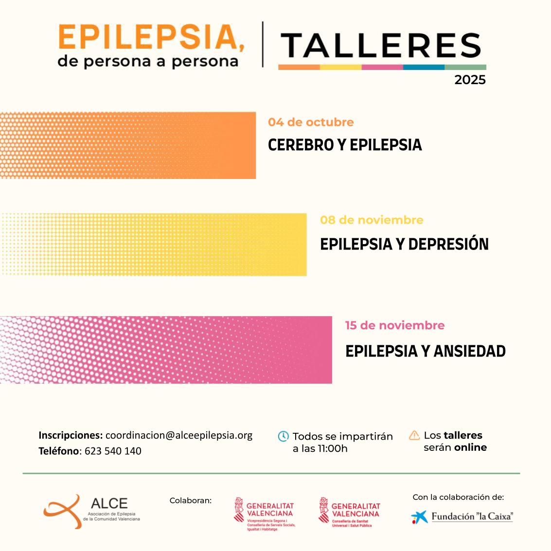 Programa Epilepsia, de persona a persona – Talleres 2025
